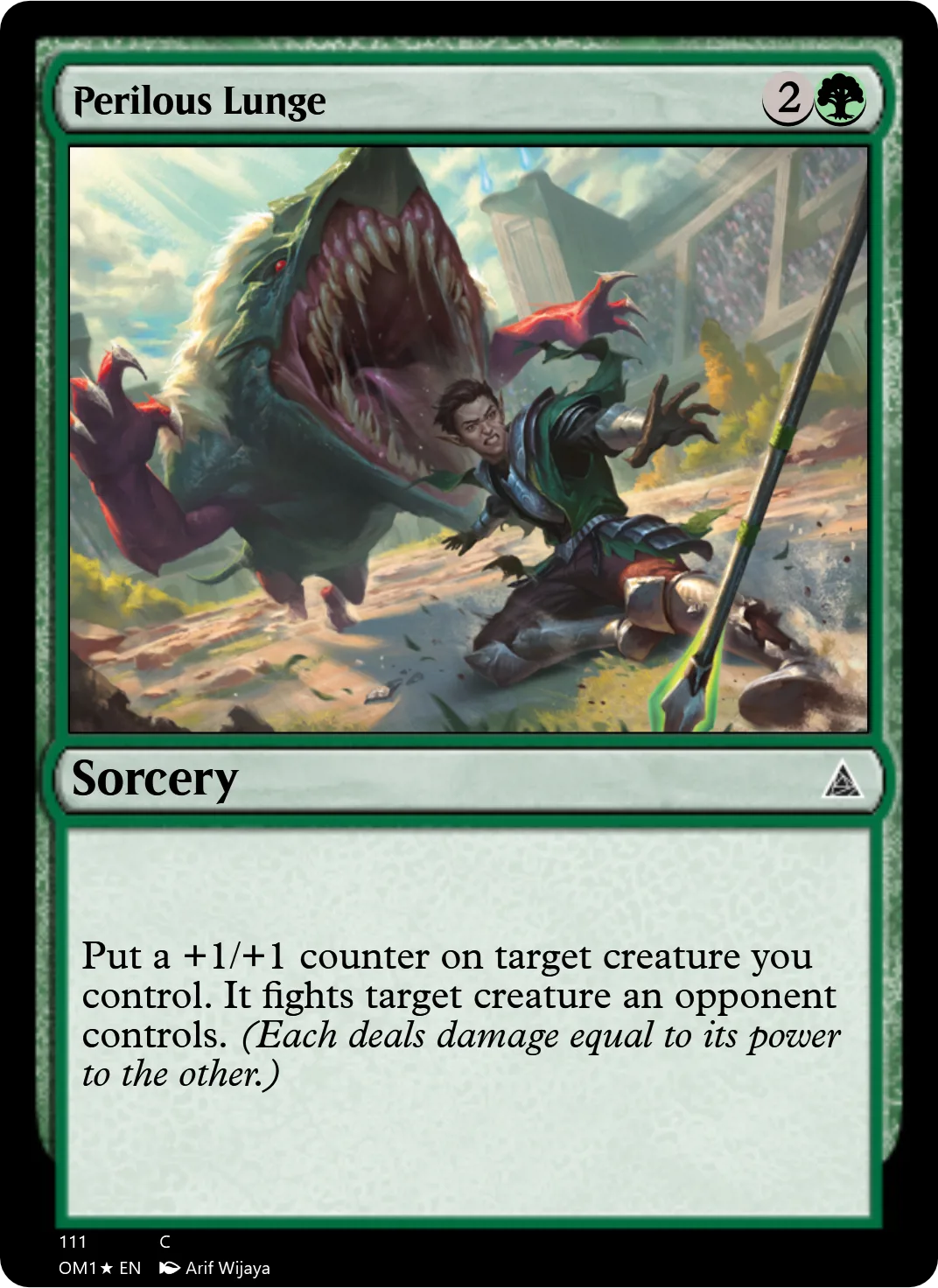 Perilous Lunge