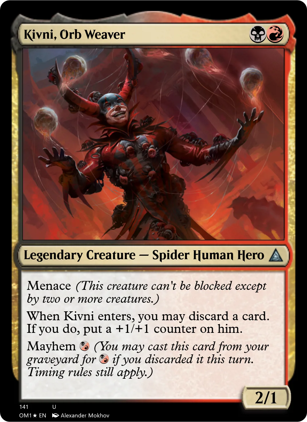 Kivni, Orb Weaver