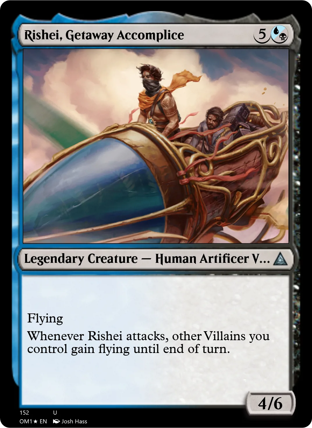 Rishei, Getaway Accomplice