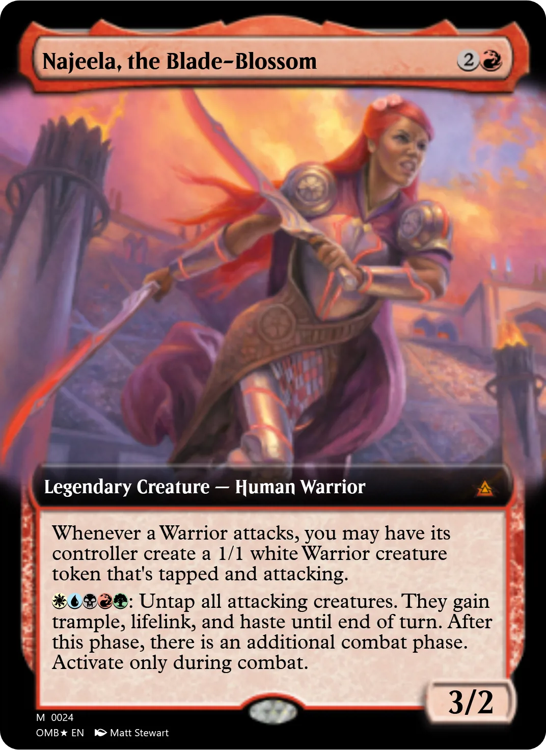 Najeela, the Blade-Blossom