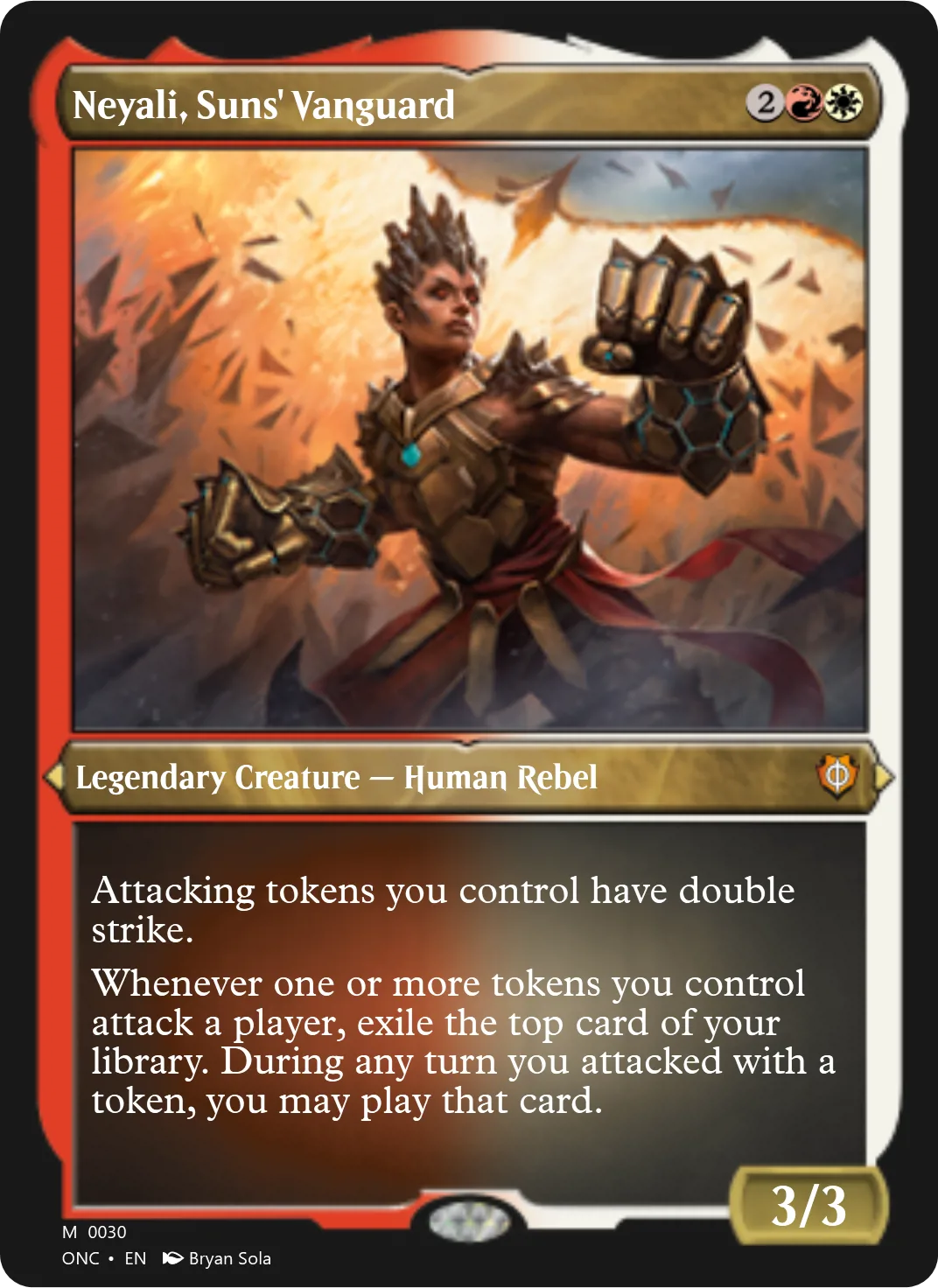 Neyali, Suns' Vanguard