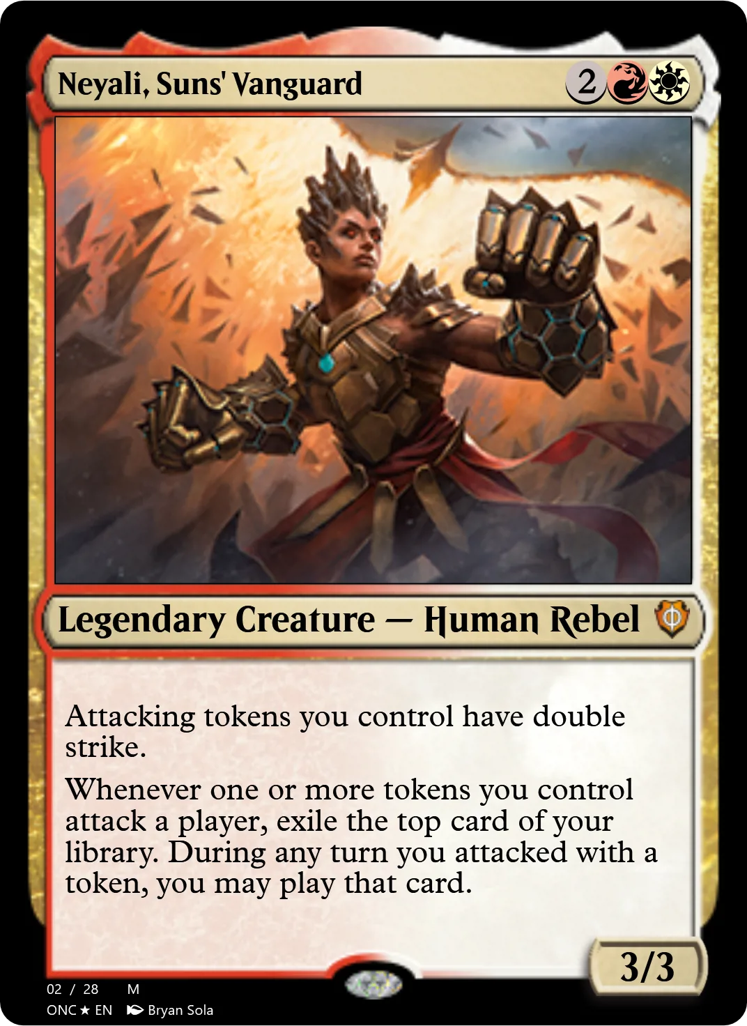 Neyali, Suns' Vanguard