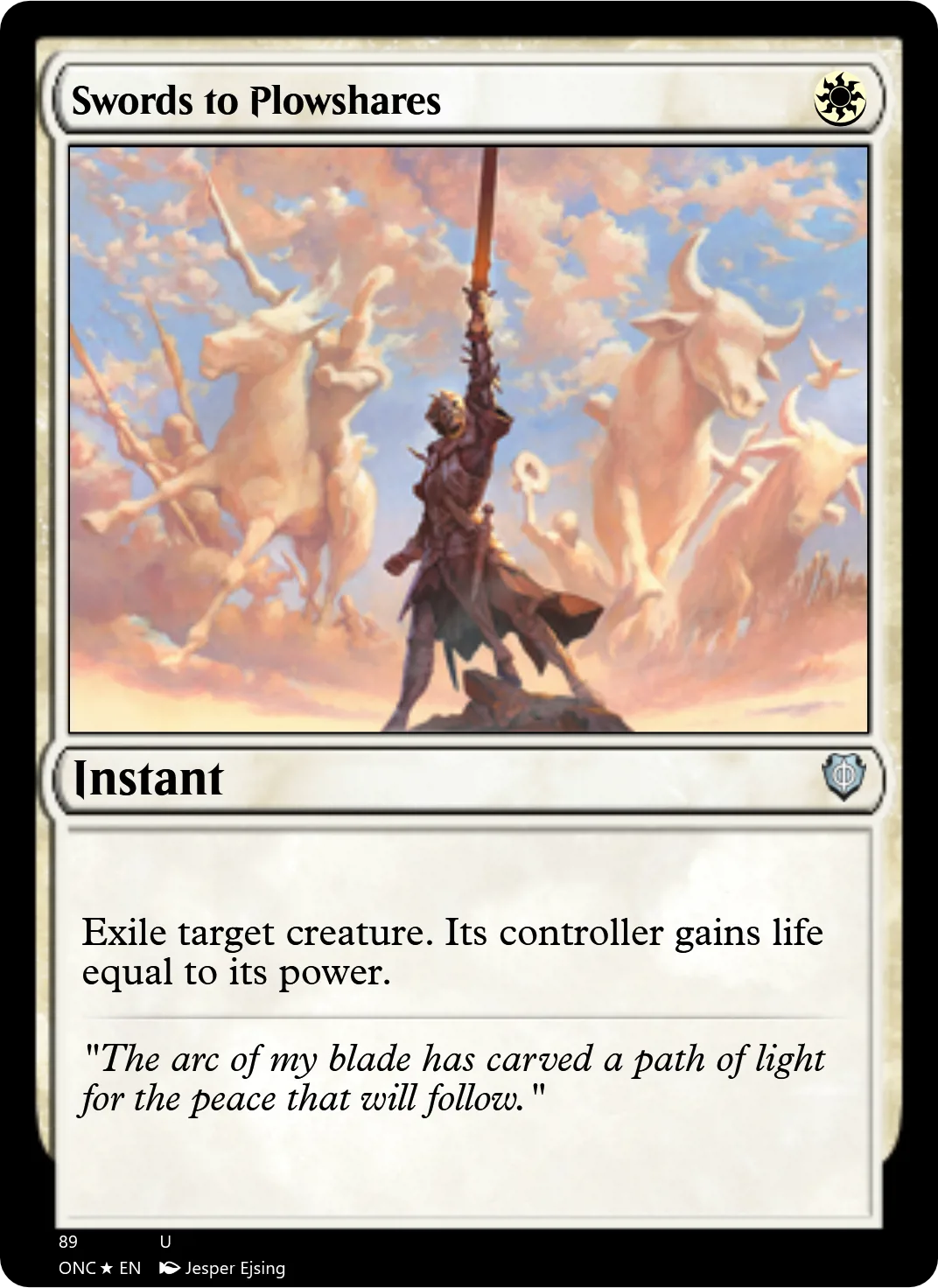 Swords to Plowshares