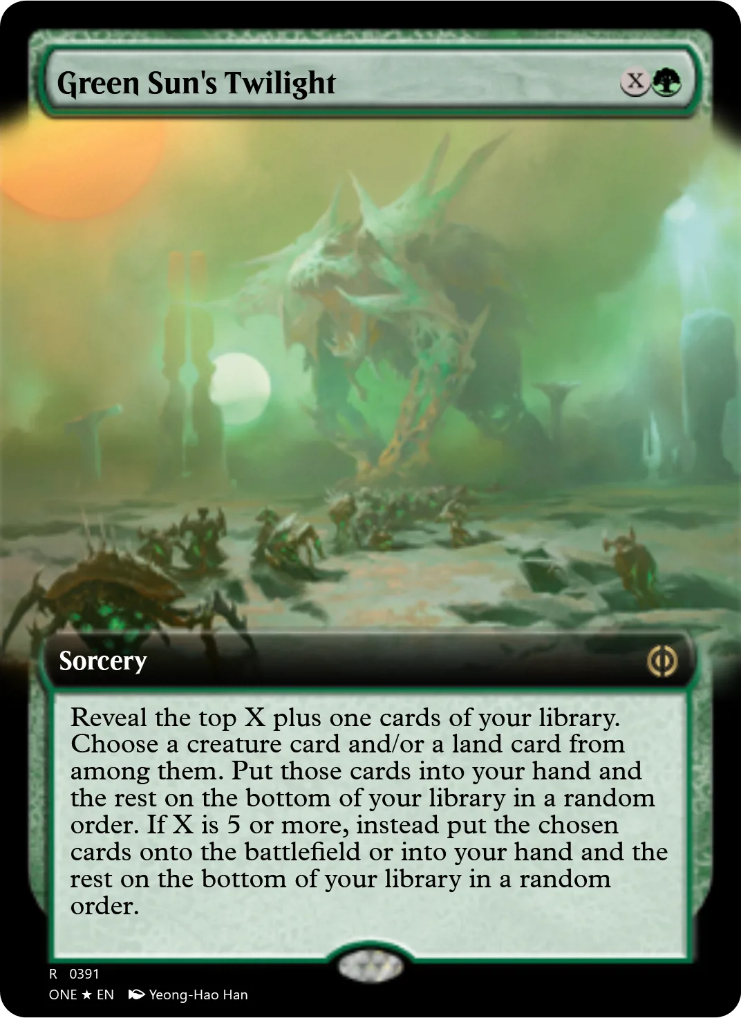 Green Sun's Twilight