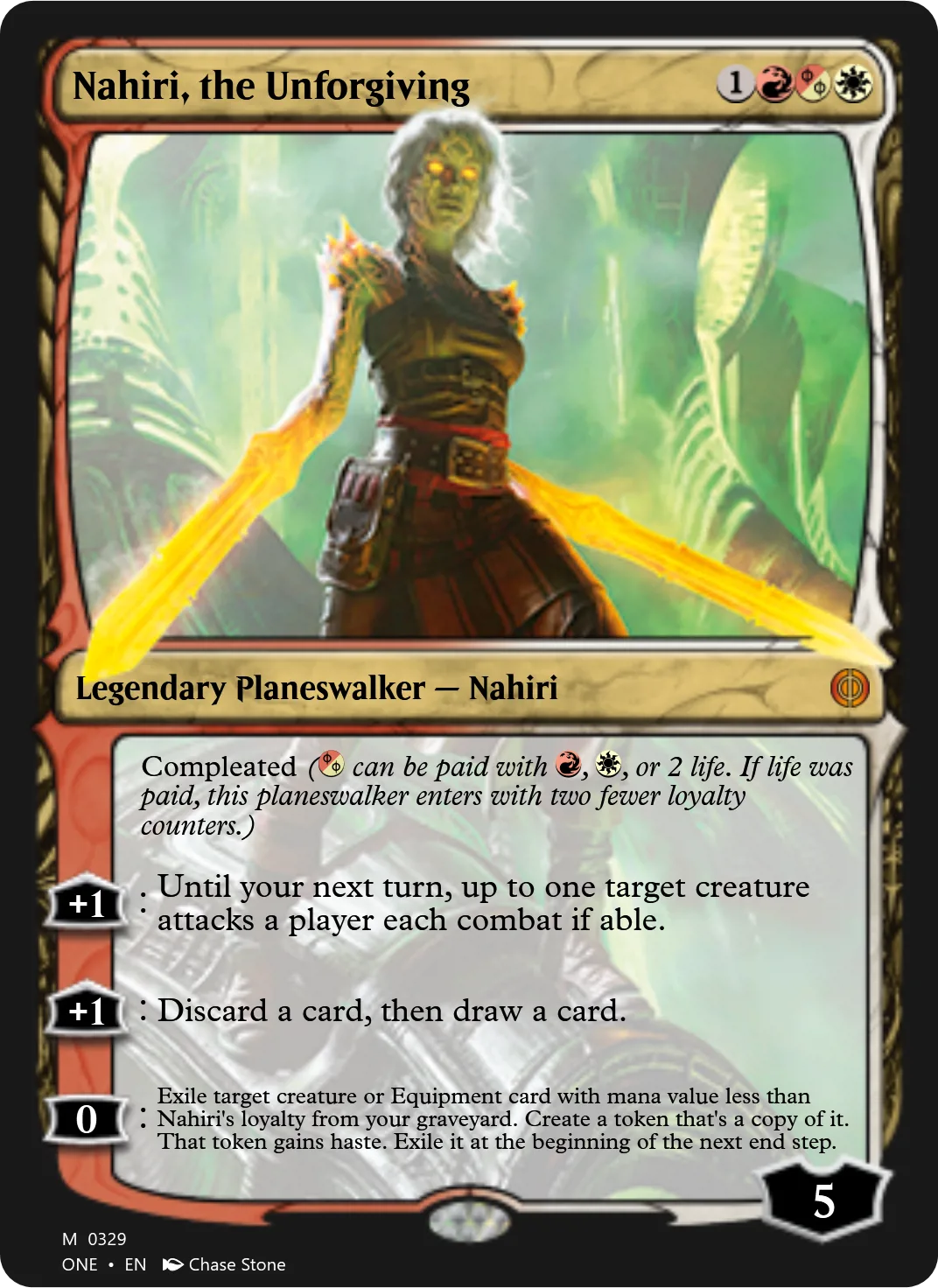 Nahiri, the Unforgiving