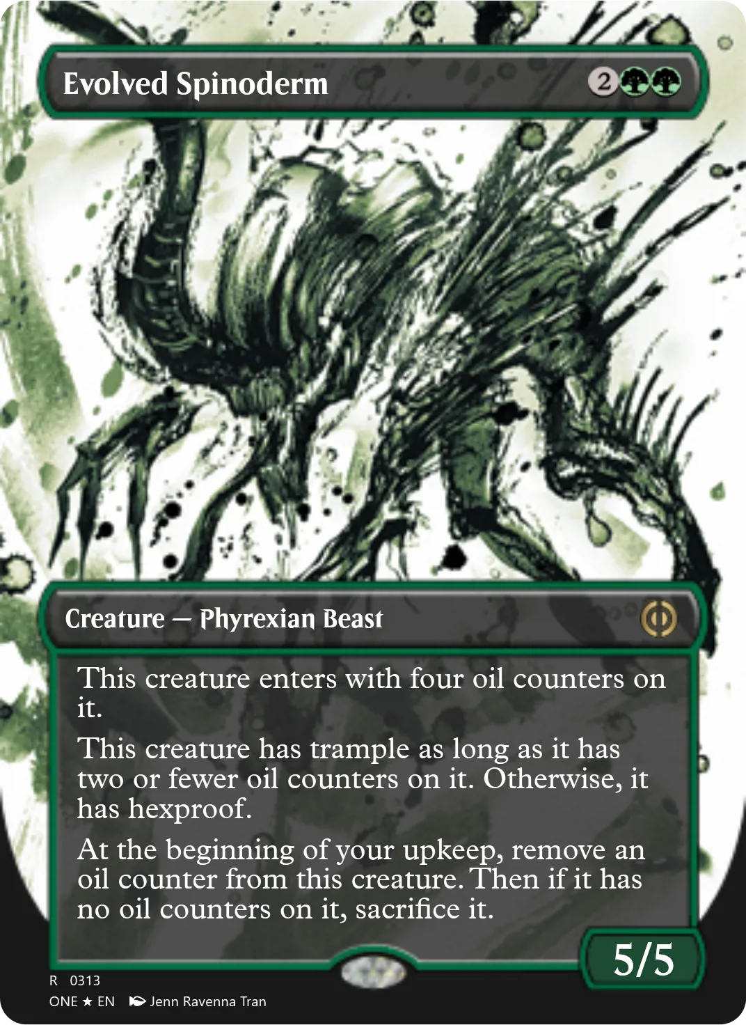 Evolved Spinoderm