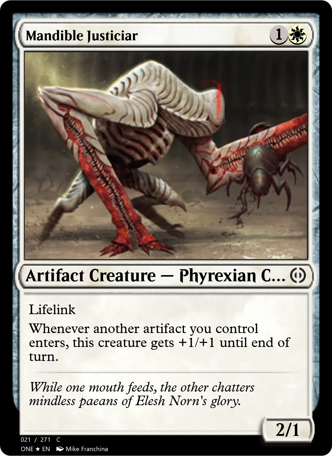 Mandible Justiciar