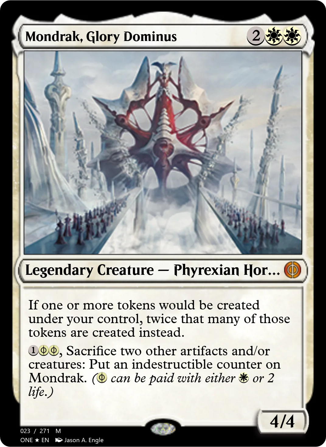 Mondrak, Glory Dominus