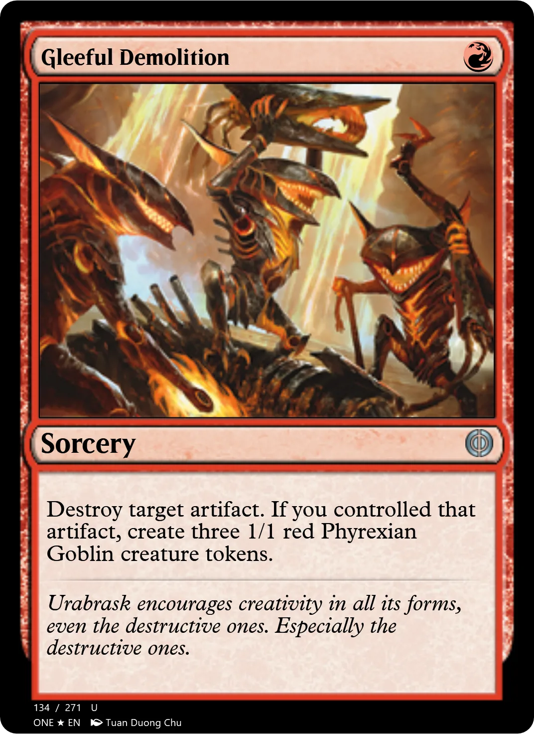 Gleeful Demolition