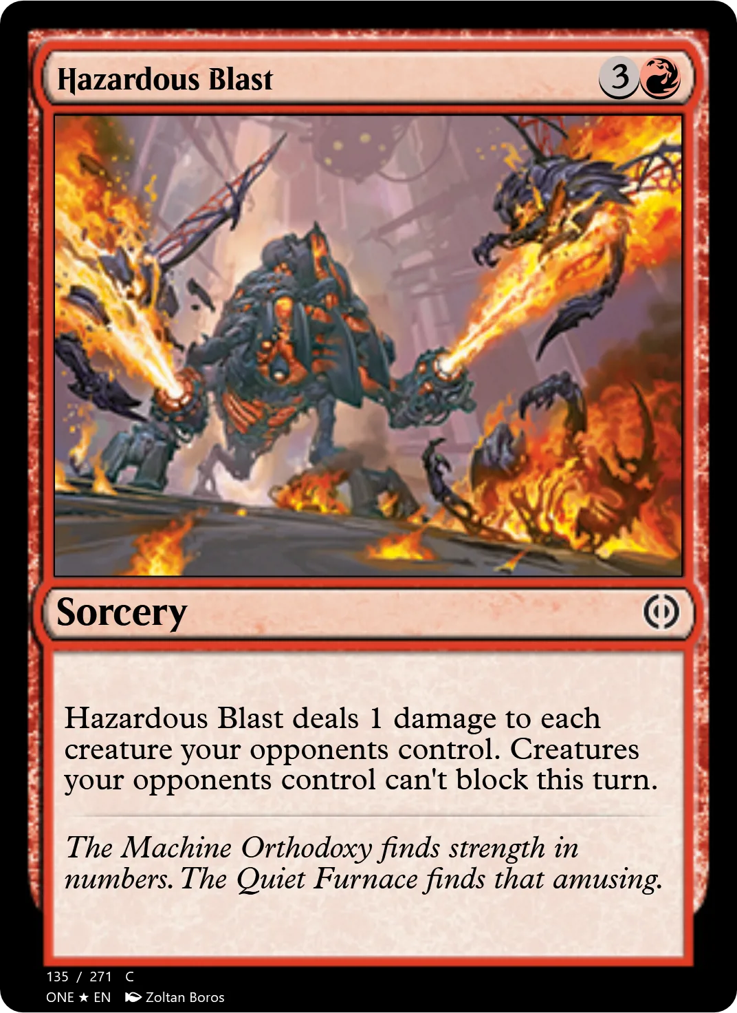 Hazardous Blast