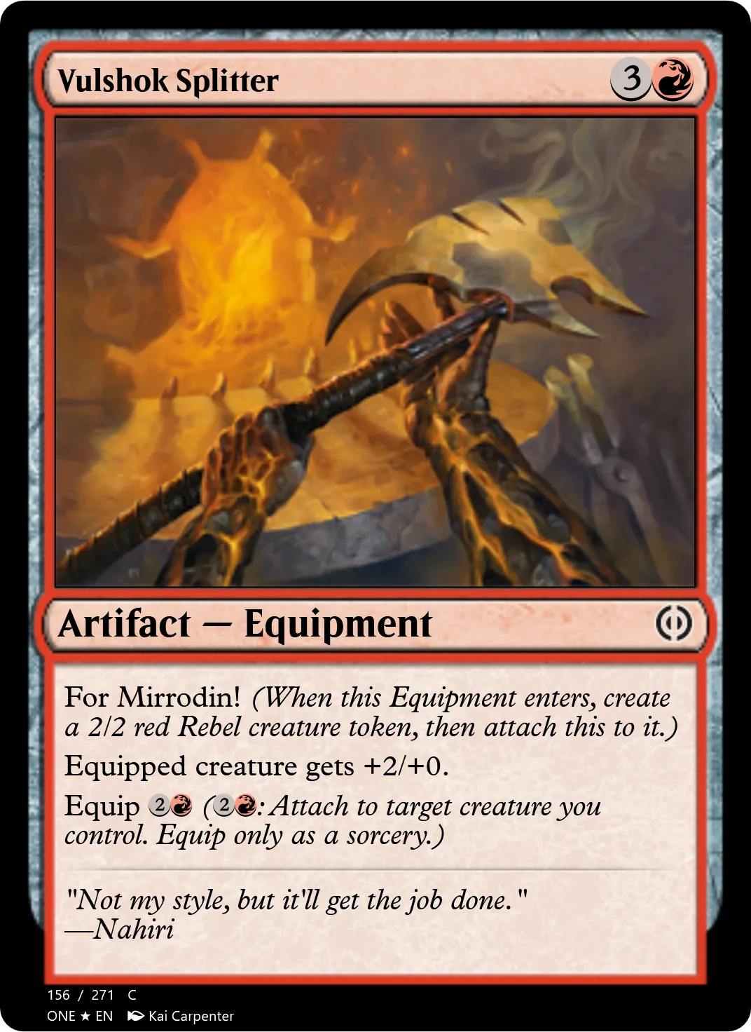 Vulshok Splitter