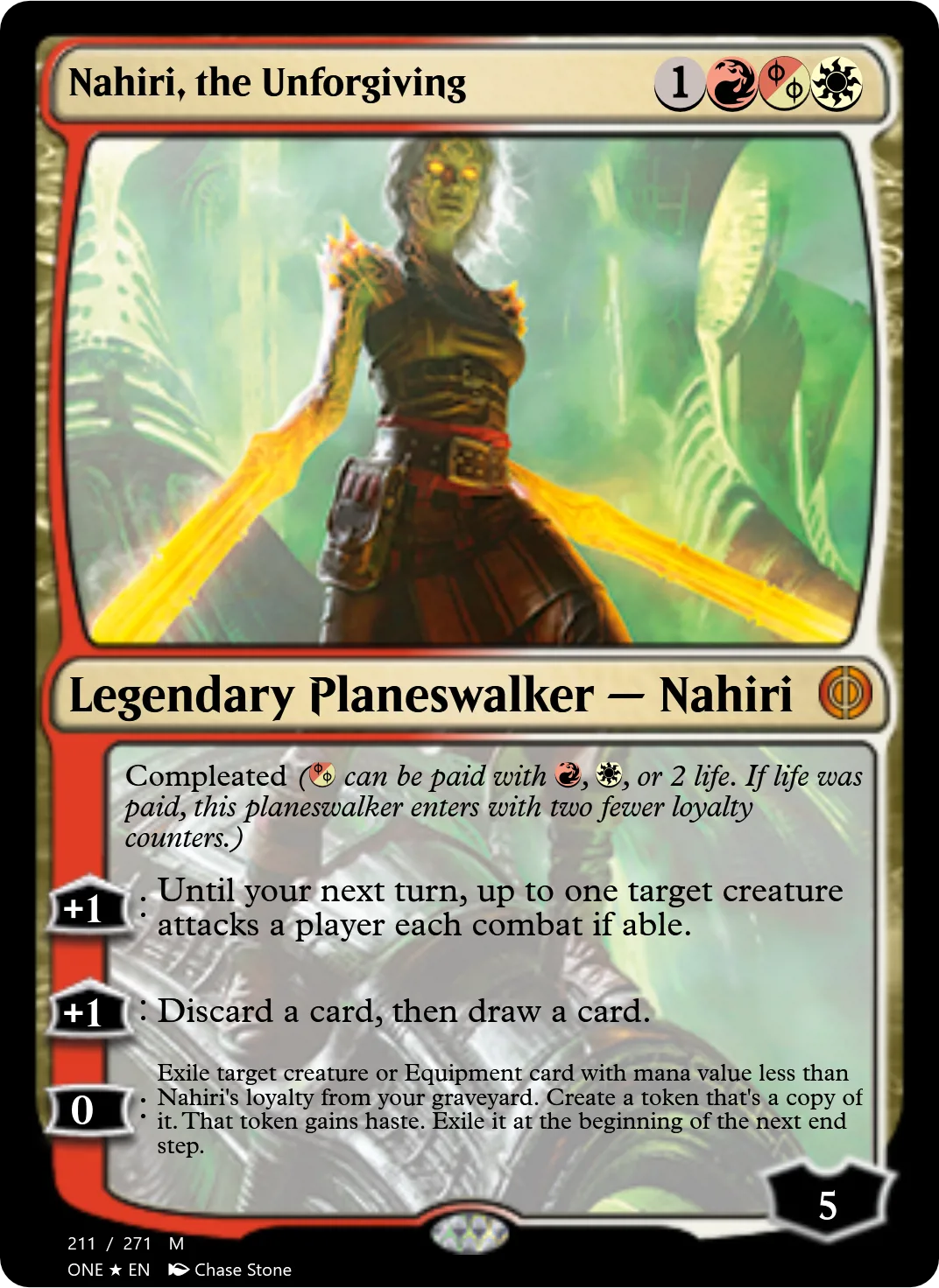 Nahiri, the Unforgiving