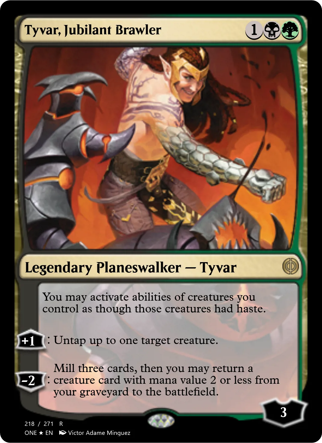 Tyvar, Jubilant Brawler