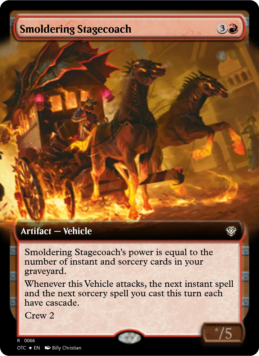 Smoldering Stagecoach
