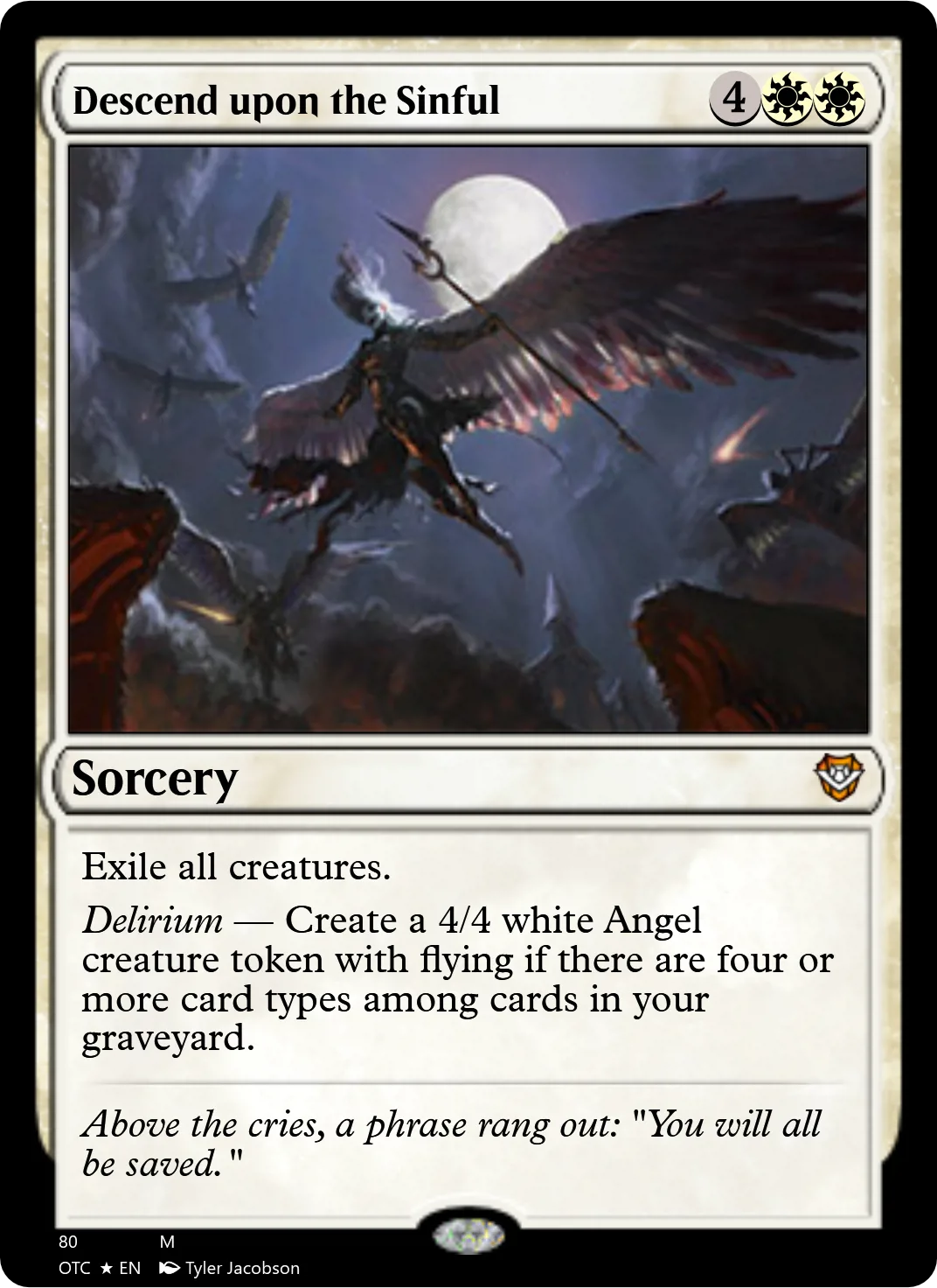 Descend upon the Sinful