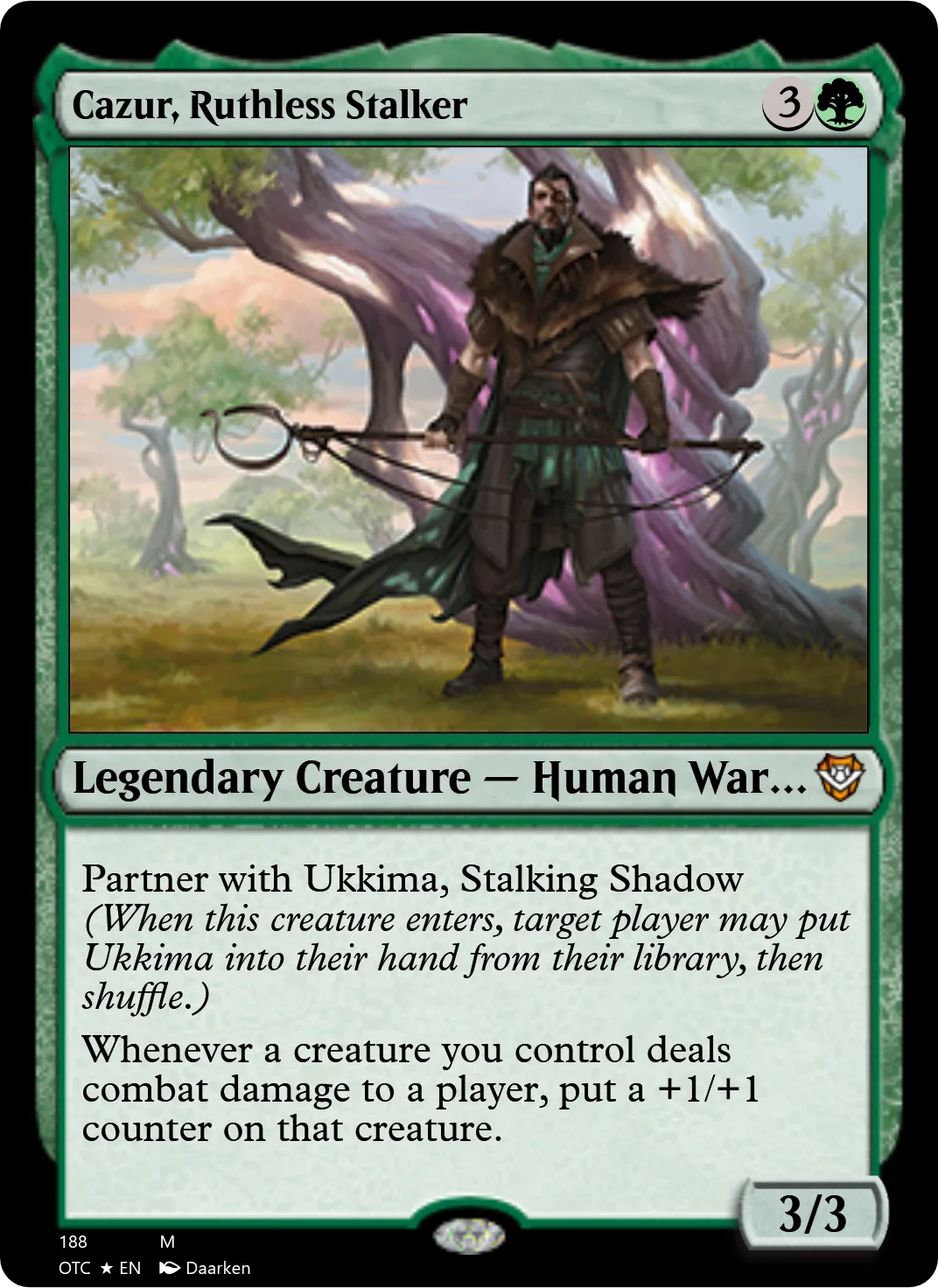 Cazur, Ruthless Stalker