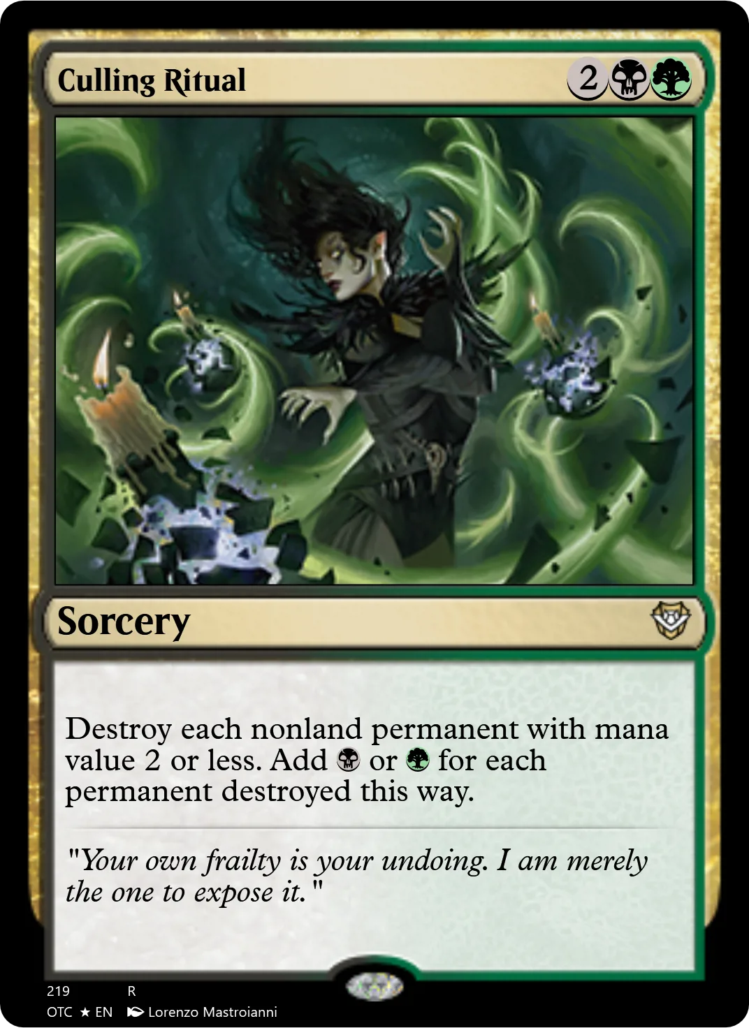Culling Ritual