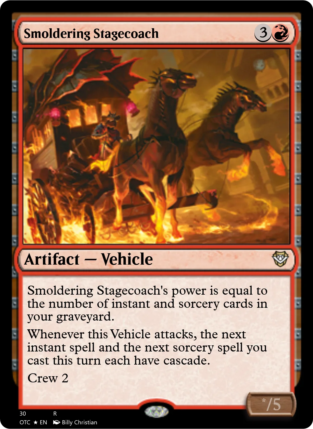 Smoldering Stagecoach