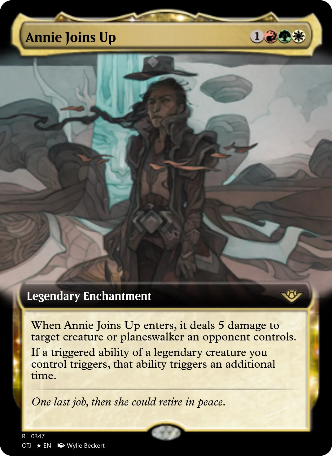 Annie Joins Up