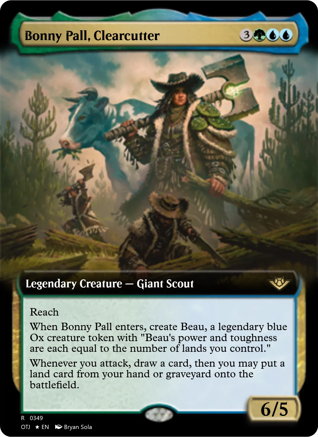 Bonny Pall, Clearcutter