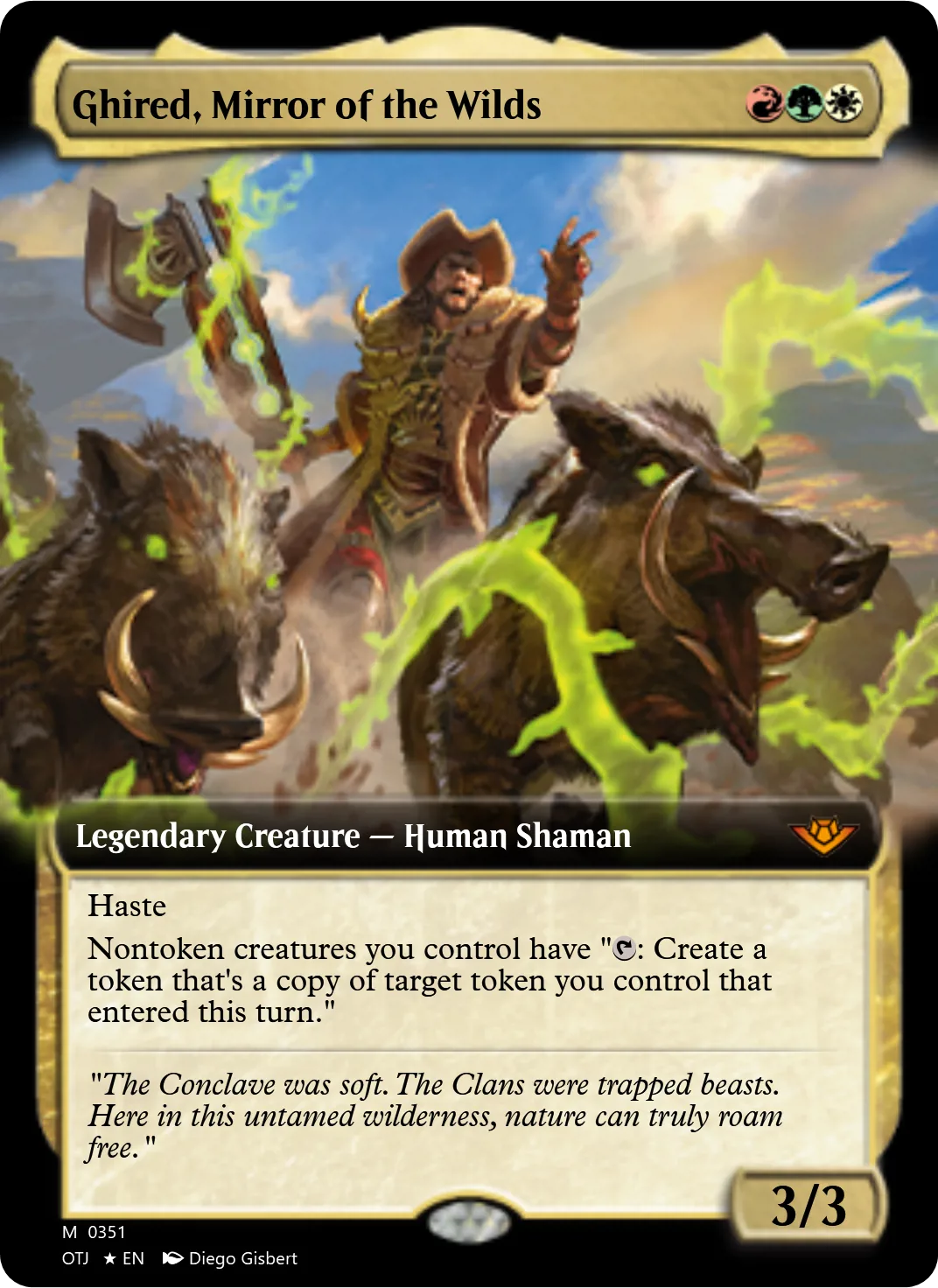 Ghired, Mirror of the Wilds