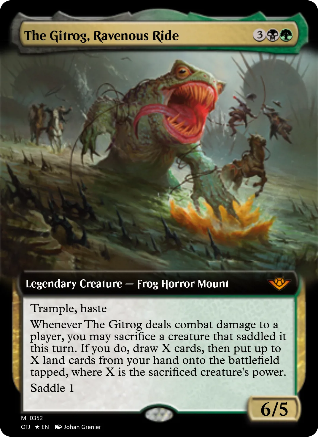 The Gitrog, Ravenous Ride