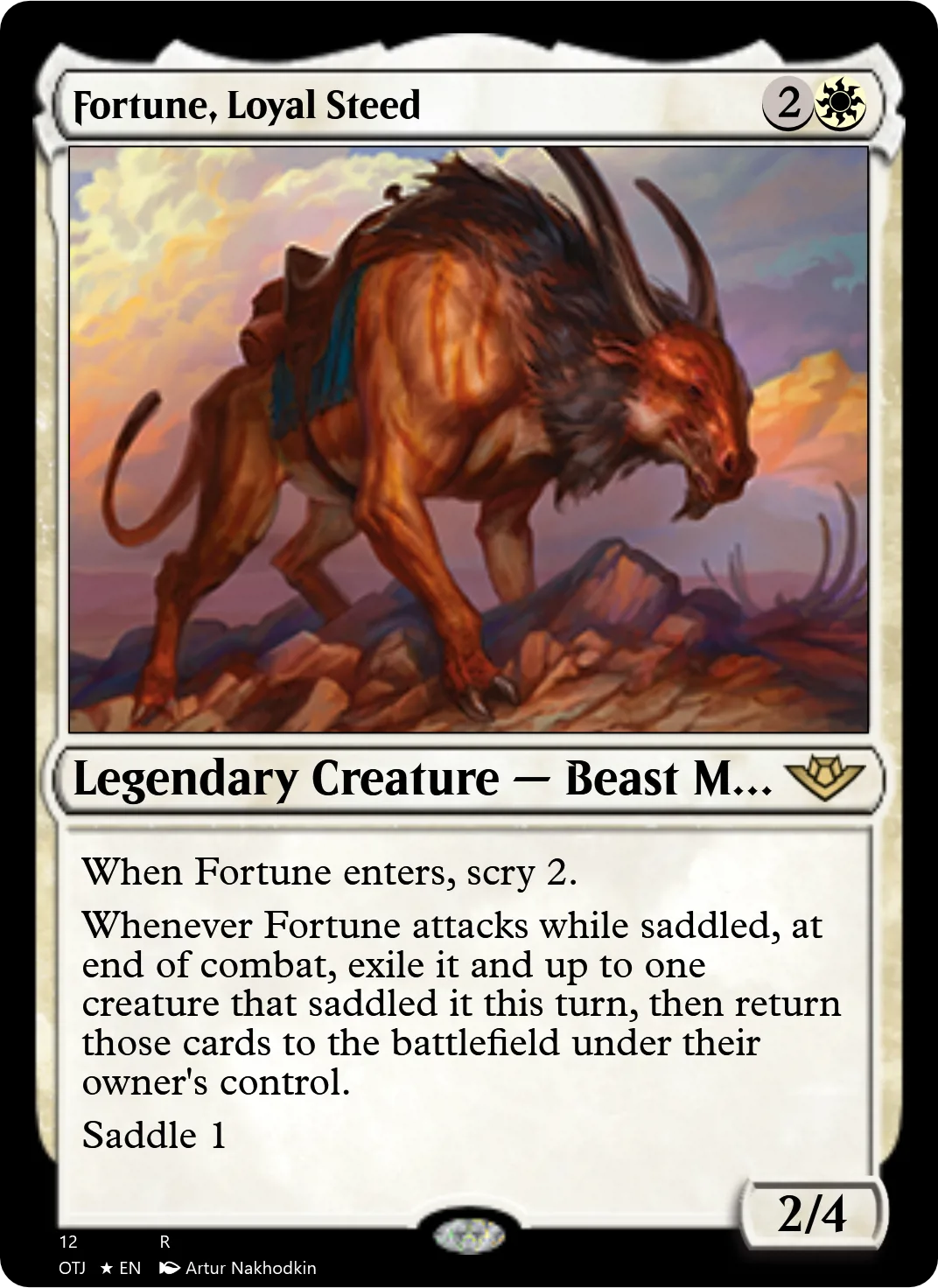 Fortune, Loyal Steed