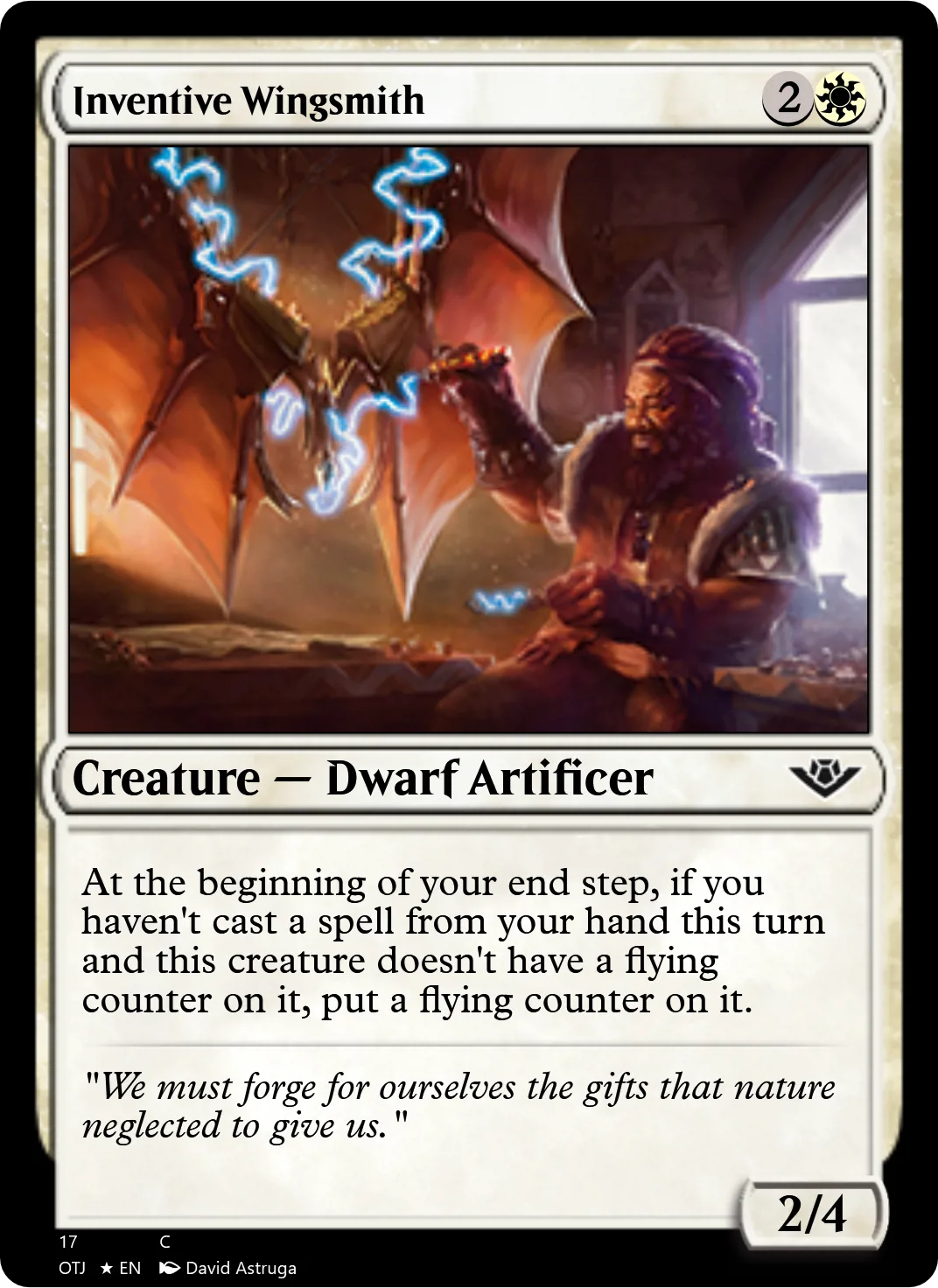 Inventive Wingsmith