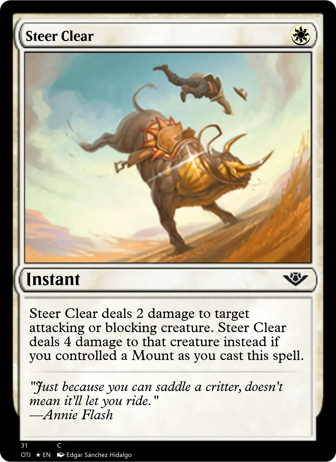 Steer Clear