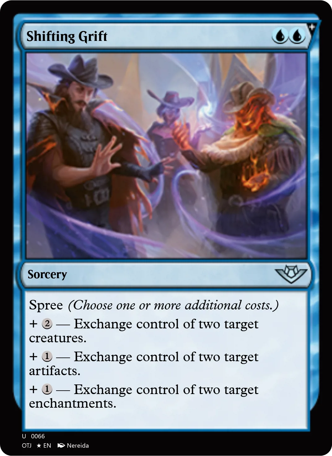 Shifting Grift