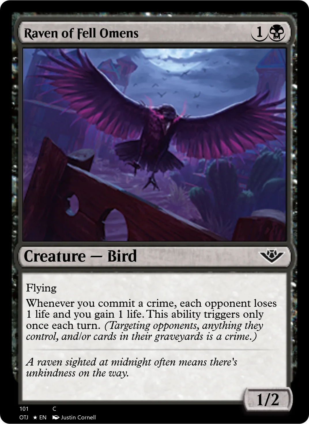 Raven of Fell Omens