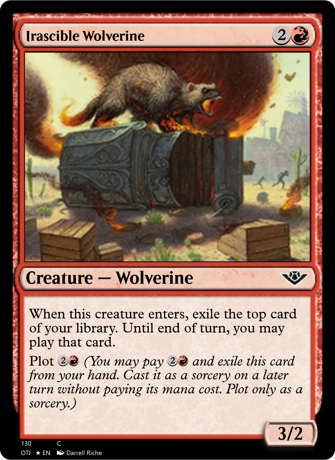 Irascible Wolverine
