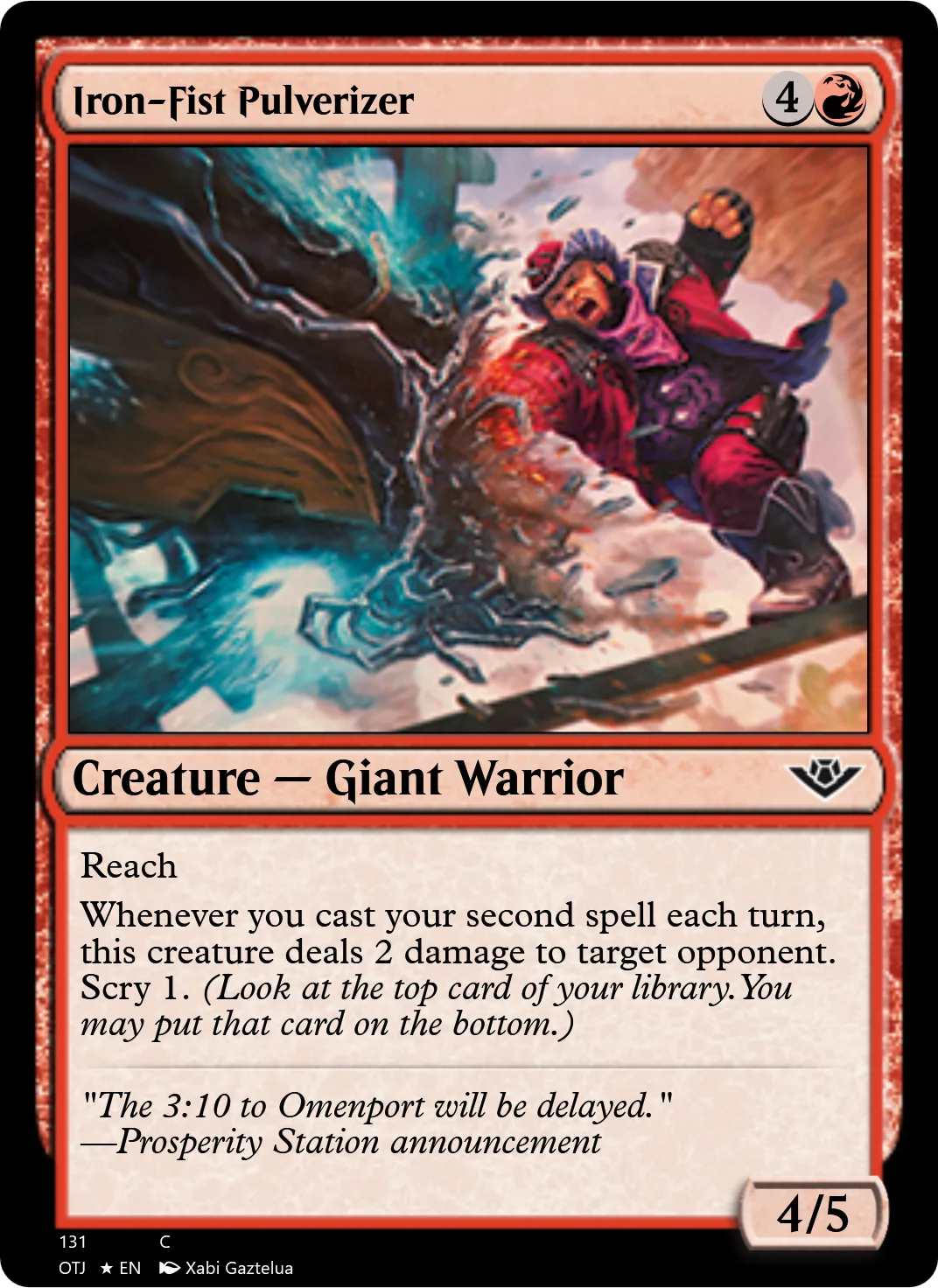 Iron-Fist Pulverizer