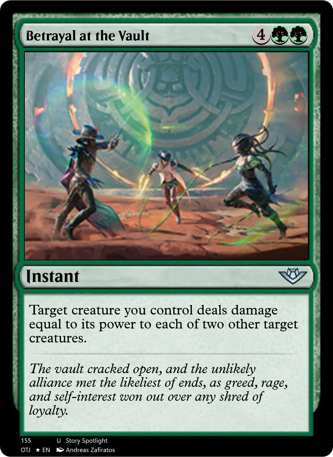 Betrayal at the Vault