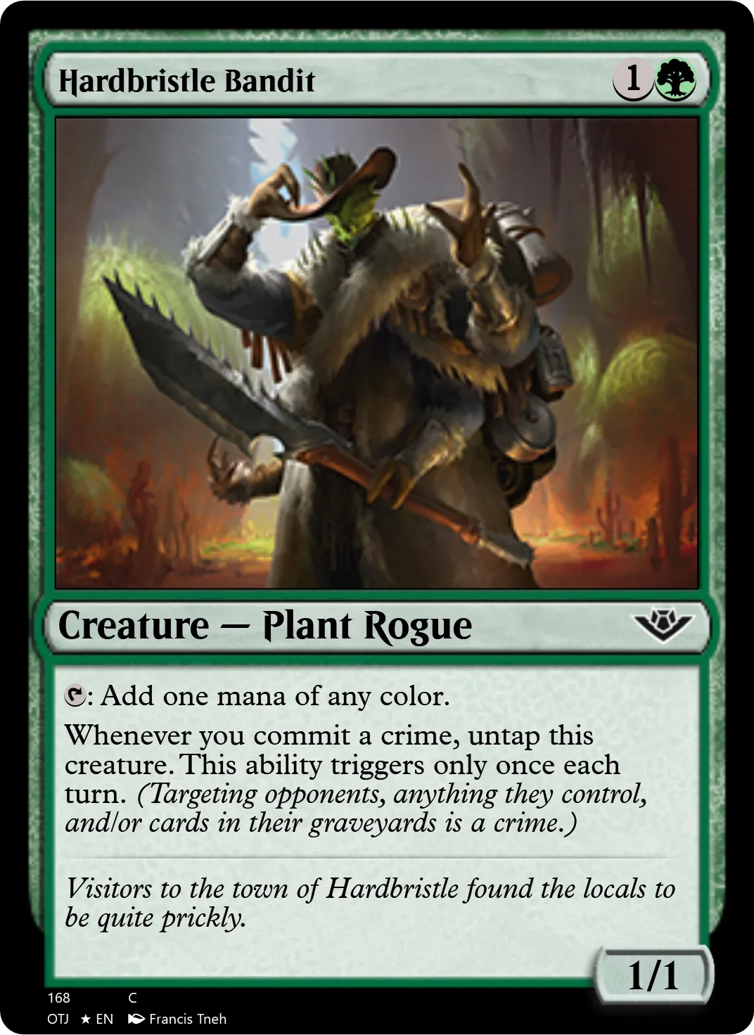 Hardbristle Bandit
