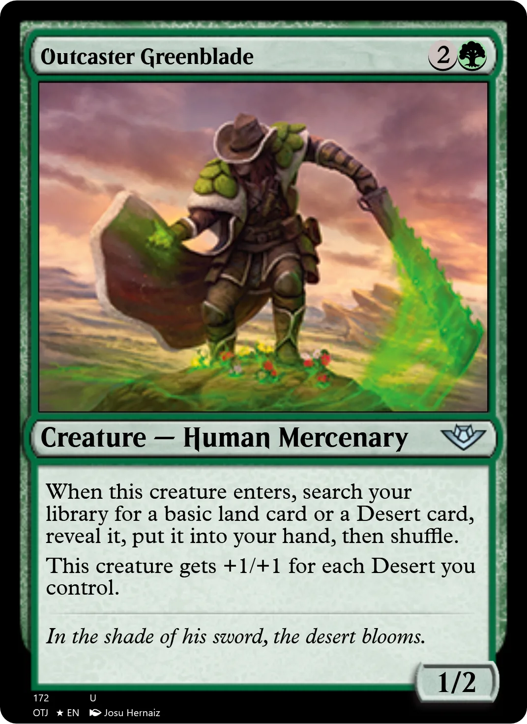 Outcaster Greenblade