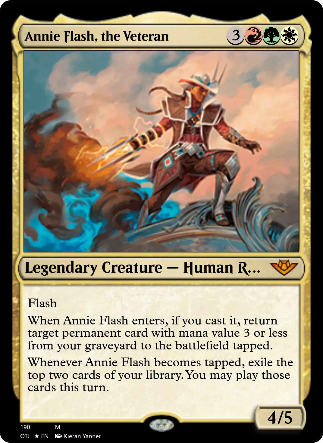 Annie Flash, the Veteran