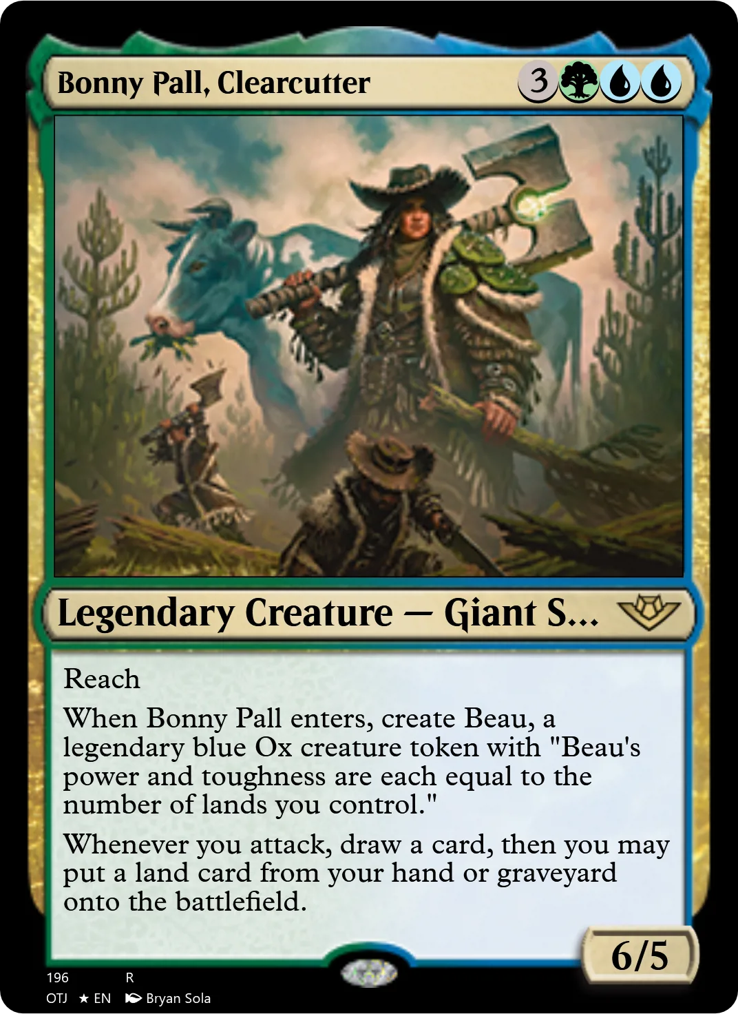 Bonny Pall, Clearcutter
