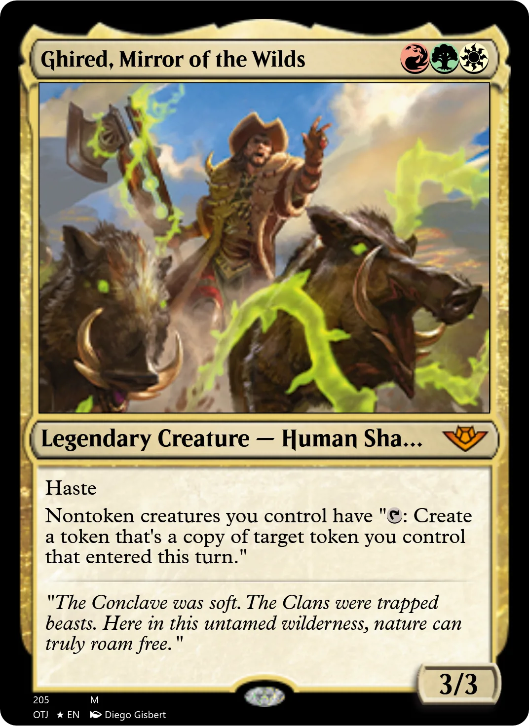 Ghired, Mirror of the Wilds