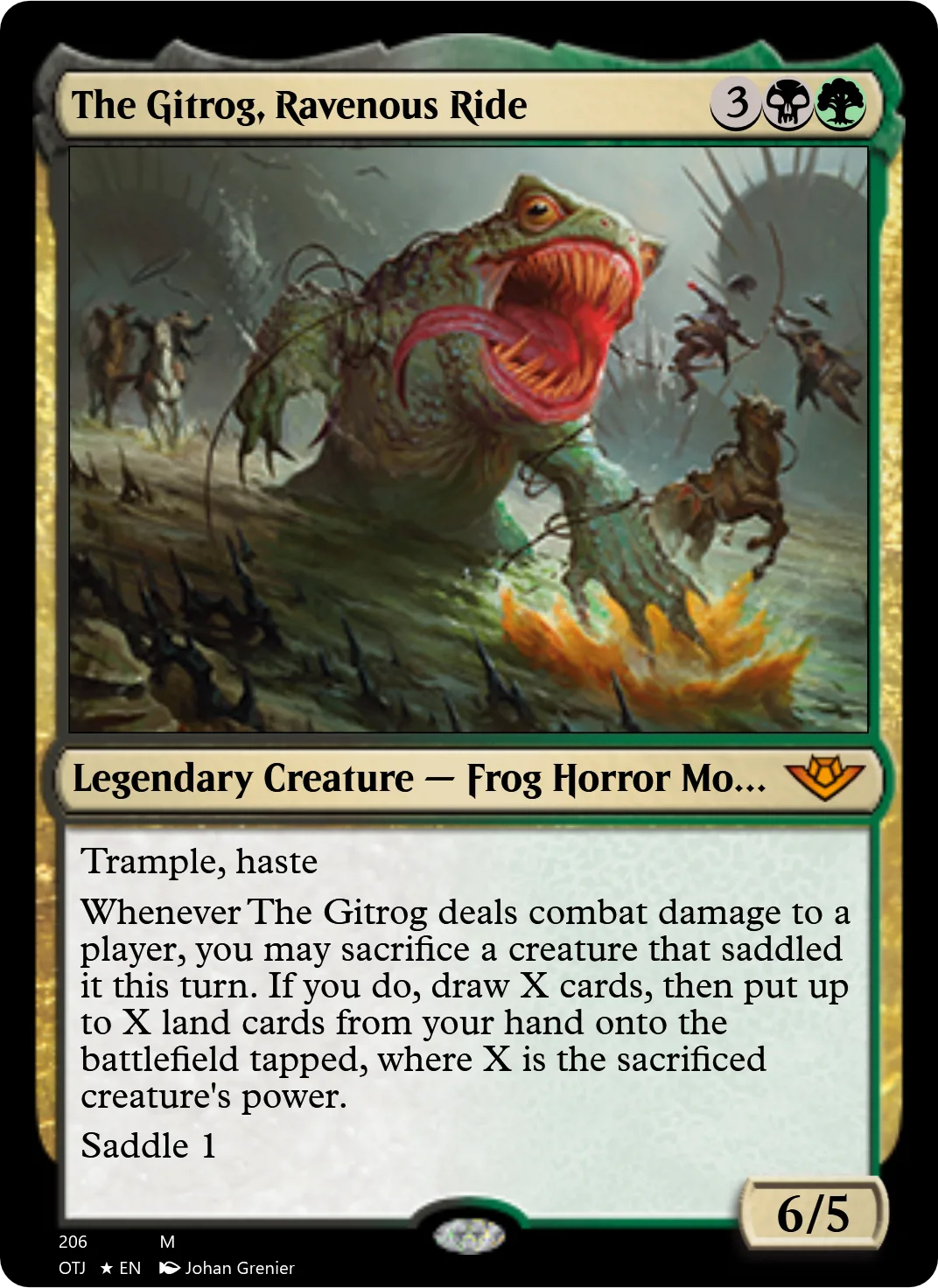 The Gitrog, Ravenous Ride