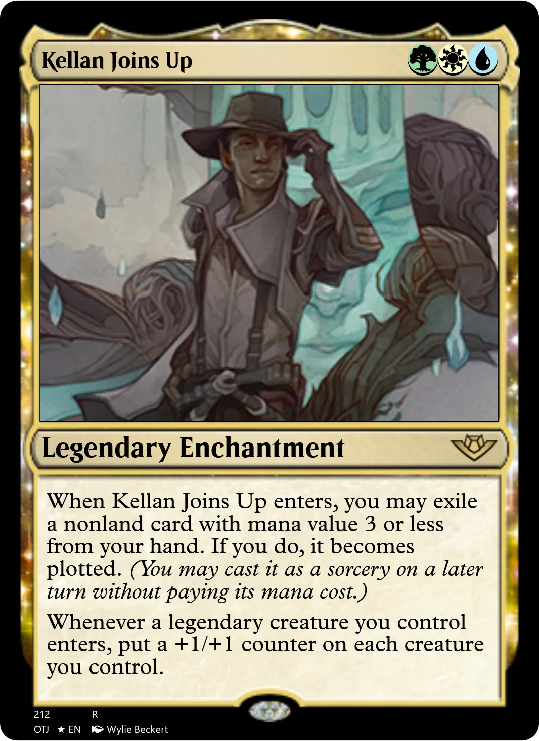 Kellan Joins Up