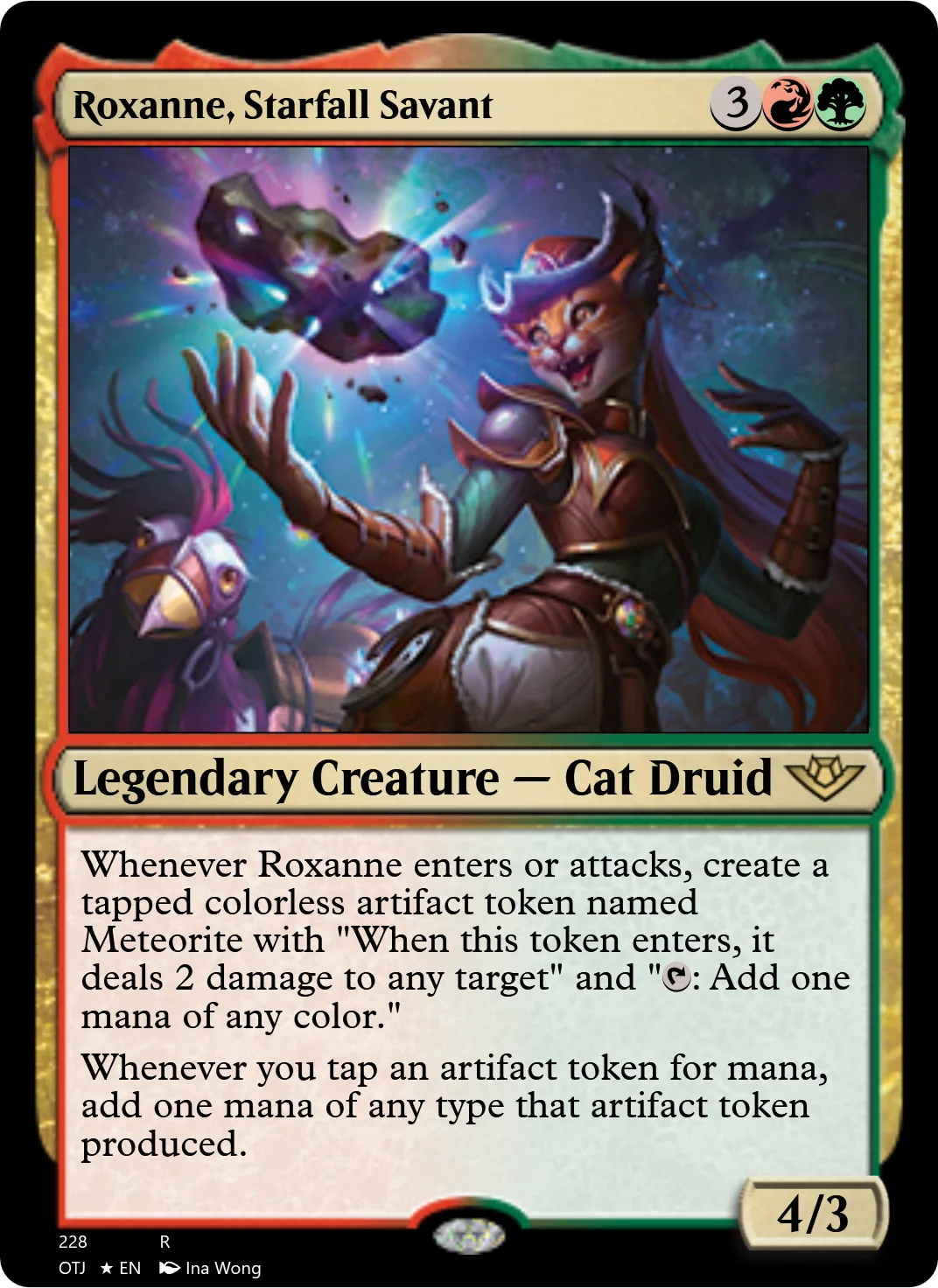 Roxanne, Starfall Savant