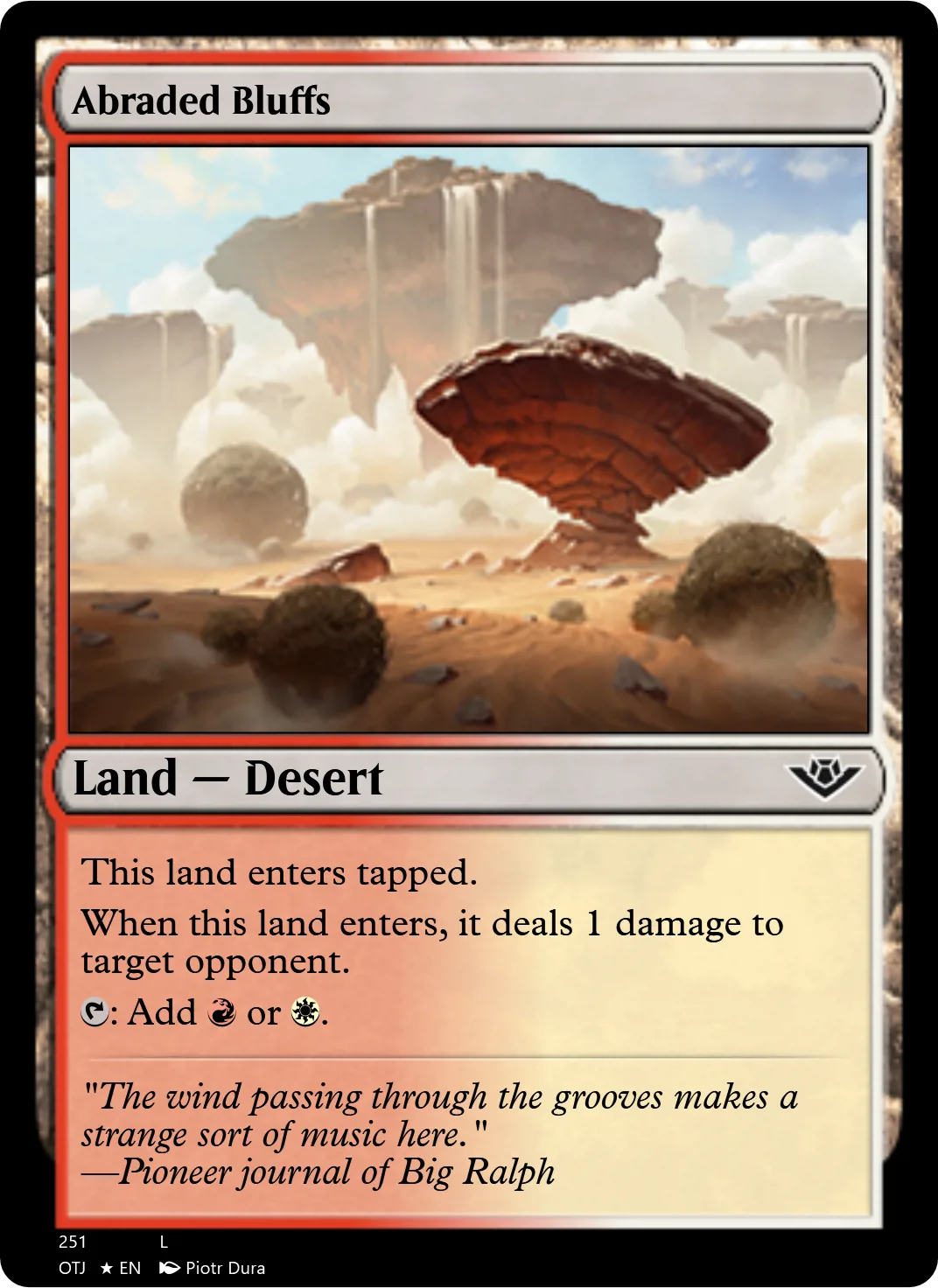 Abraded Bluffs