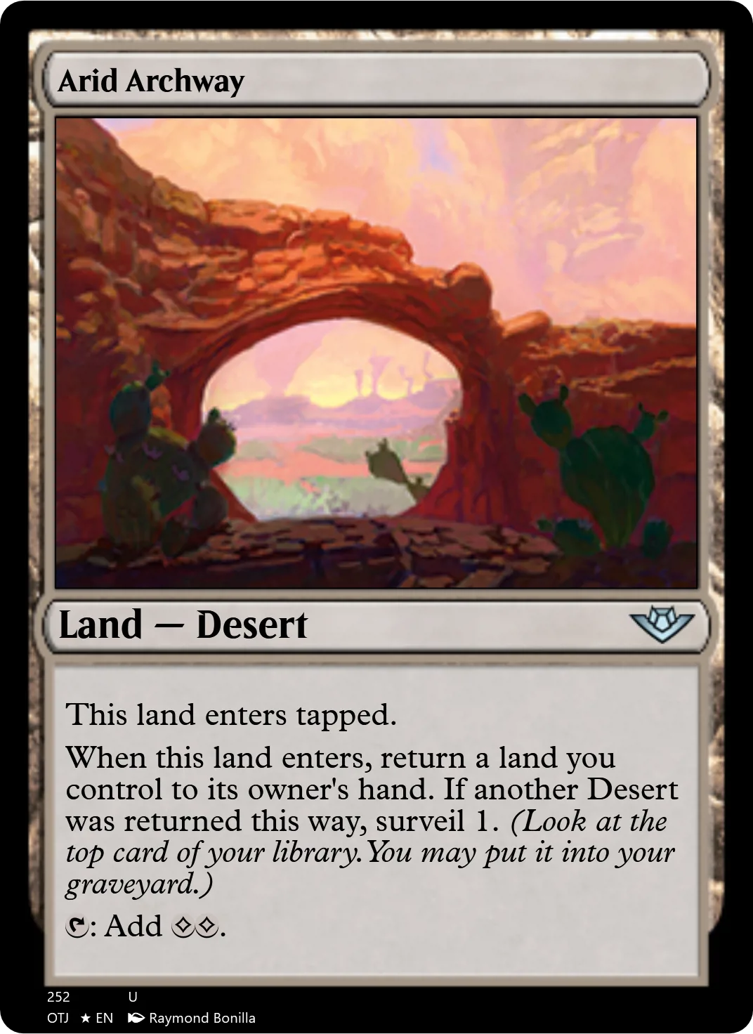 Arid Archway