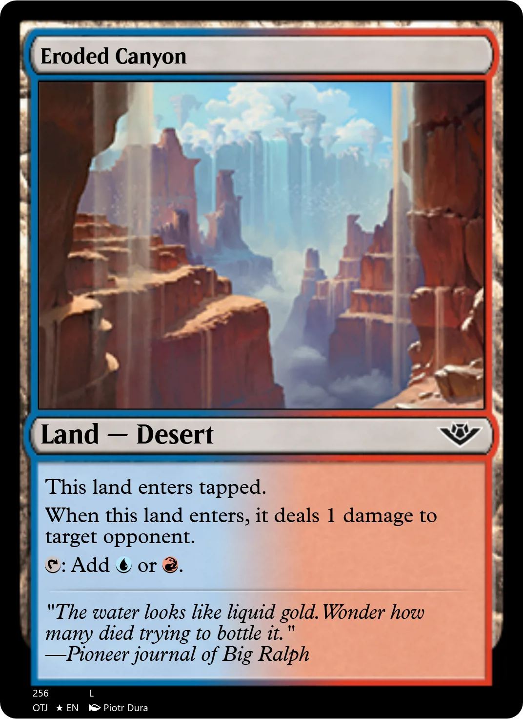 Eroded Canyon