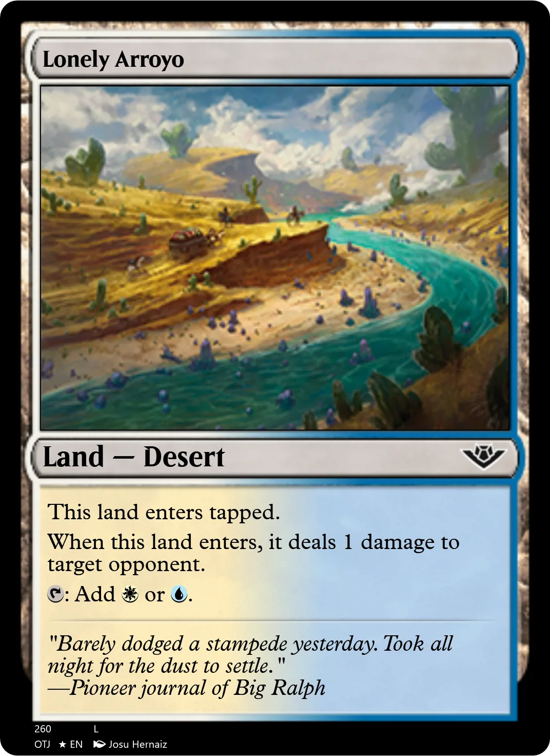 Lonely Arroyo