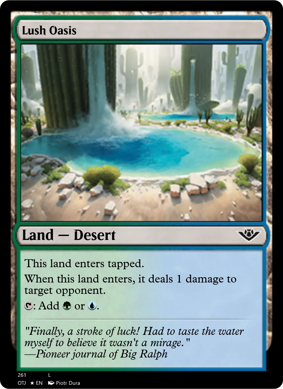 Lush Oasis
