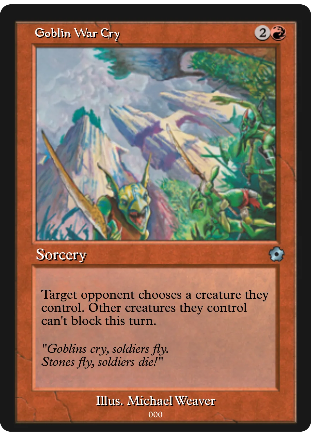 Goblin War Cry