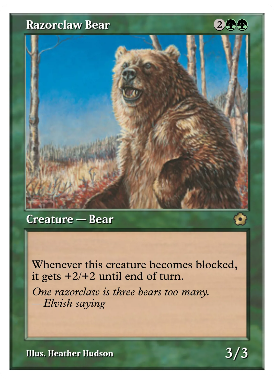 Razorclaw Bear