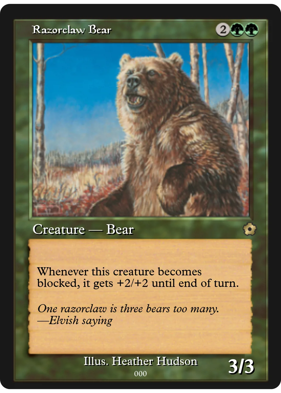 Razorclaw Bear